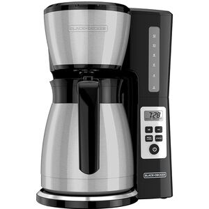 Black & Decker Digital Thermal Programmable Coffeemaker, Silver 12-Cup